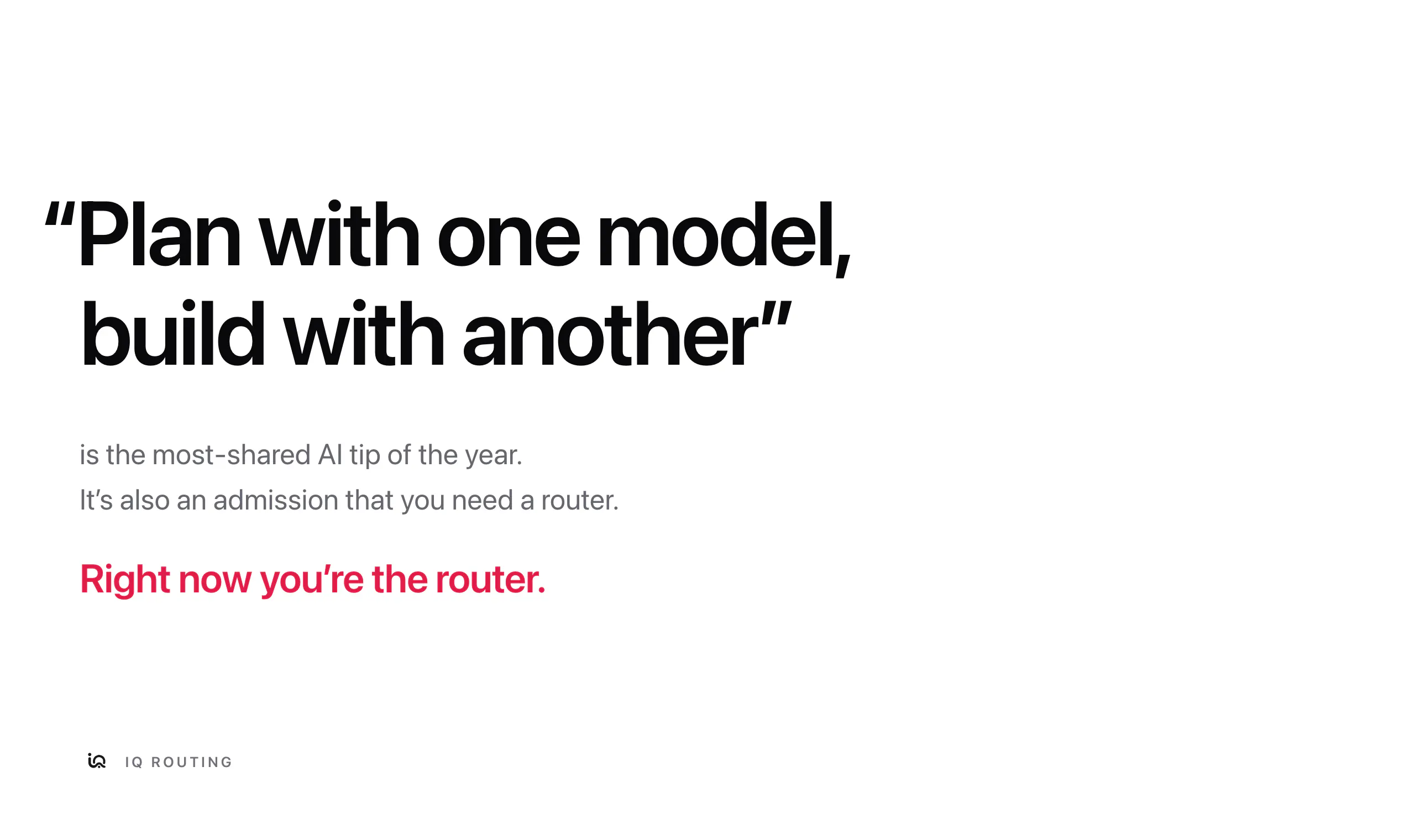 IQ Routing gallery image