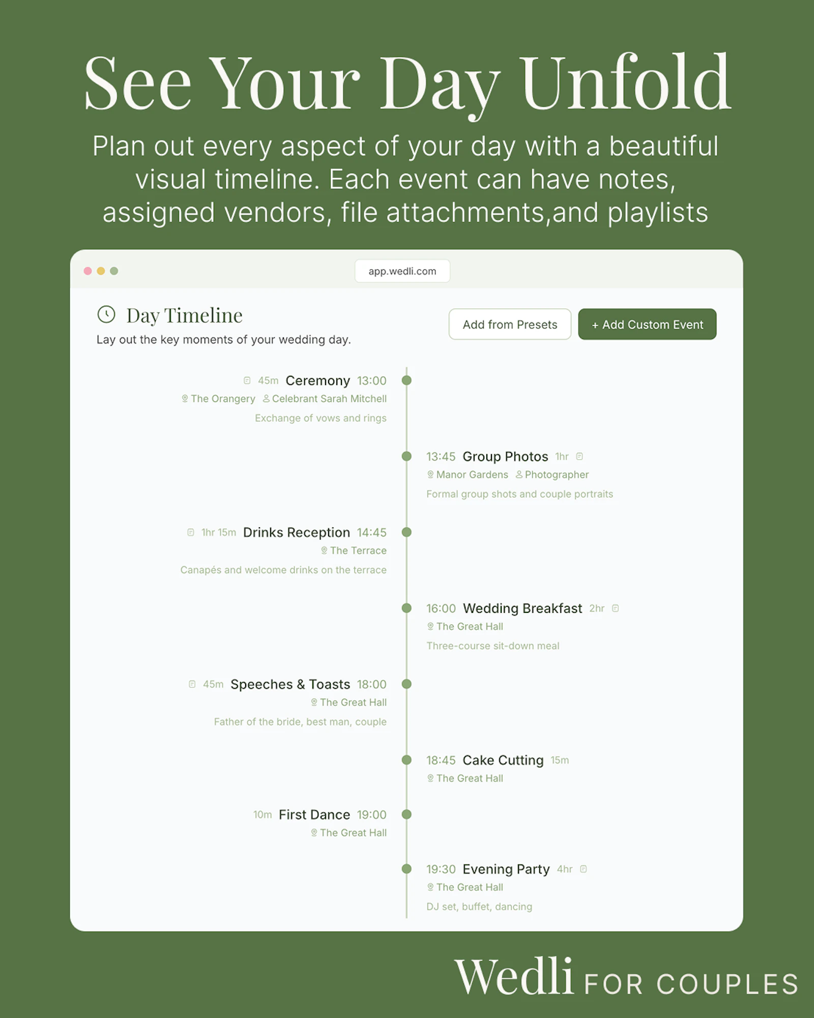 Wedli - The all in one wedding admin app screenshot 3