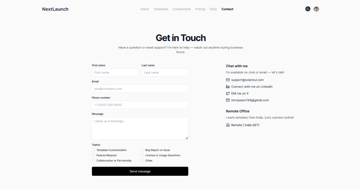 NextLaunch gallery image