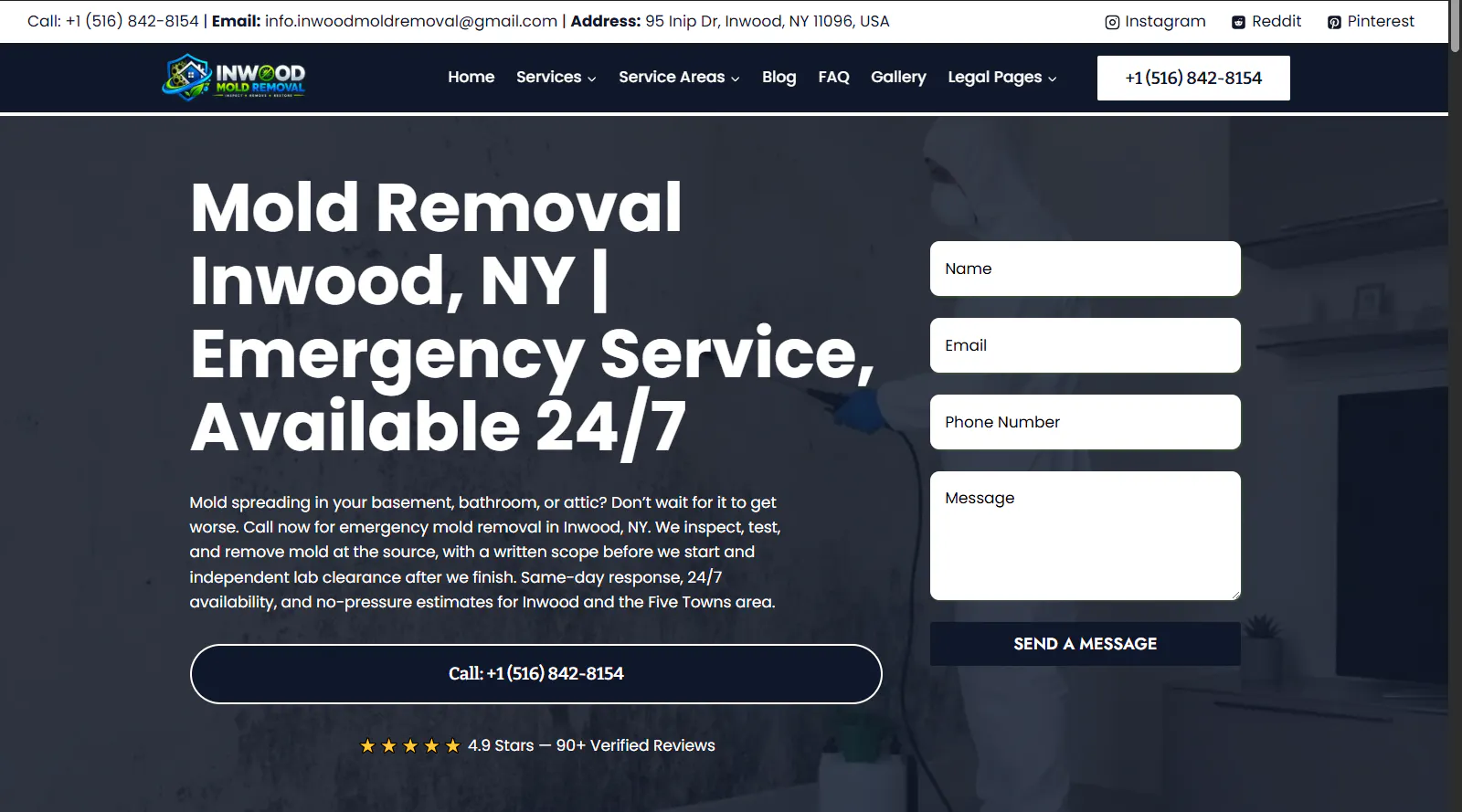 Mold Removal Inwood Company screenshot 1