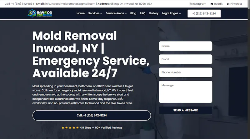 Mold Removal Inwood Company screenshot 1