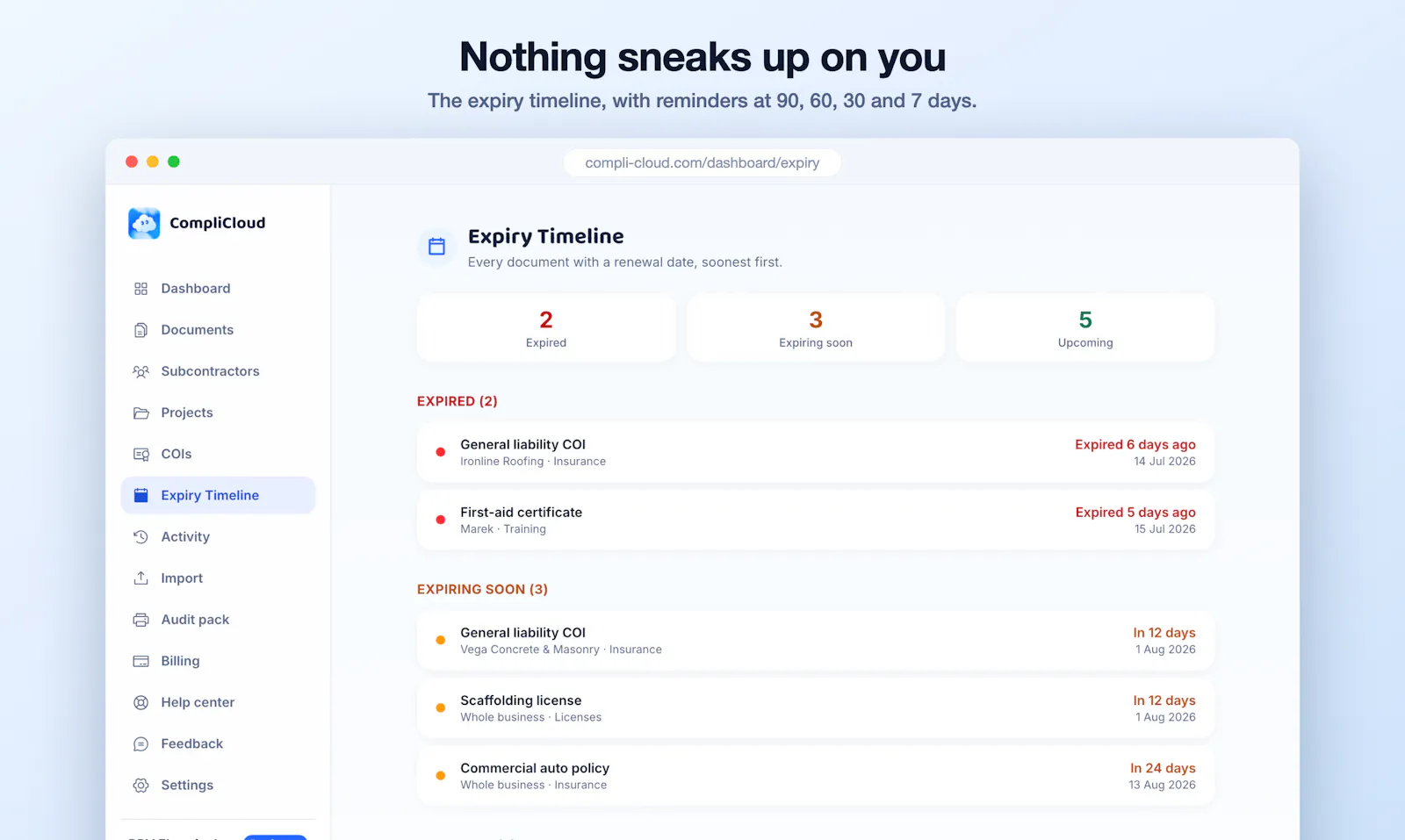 CompliCloud screenshot 3