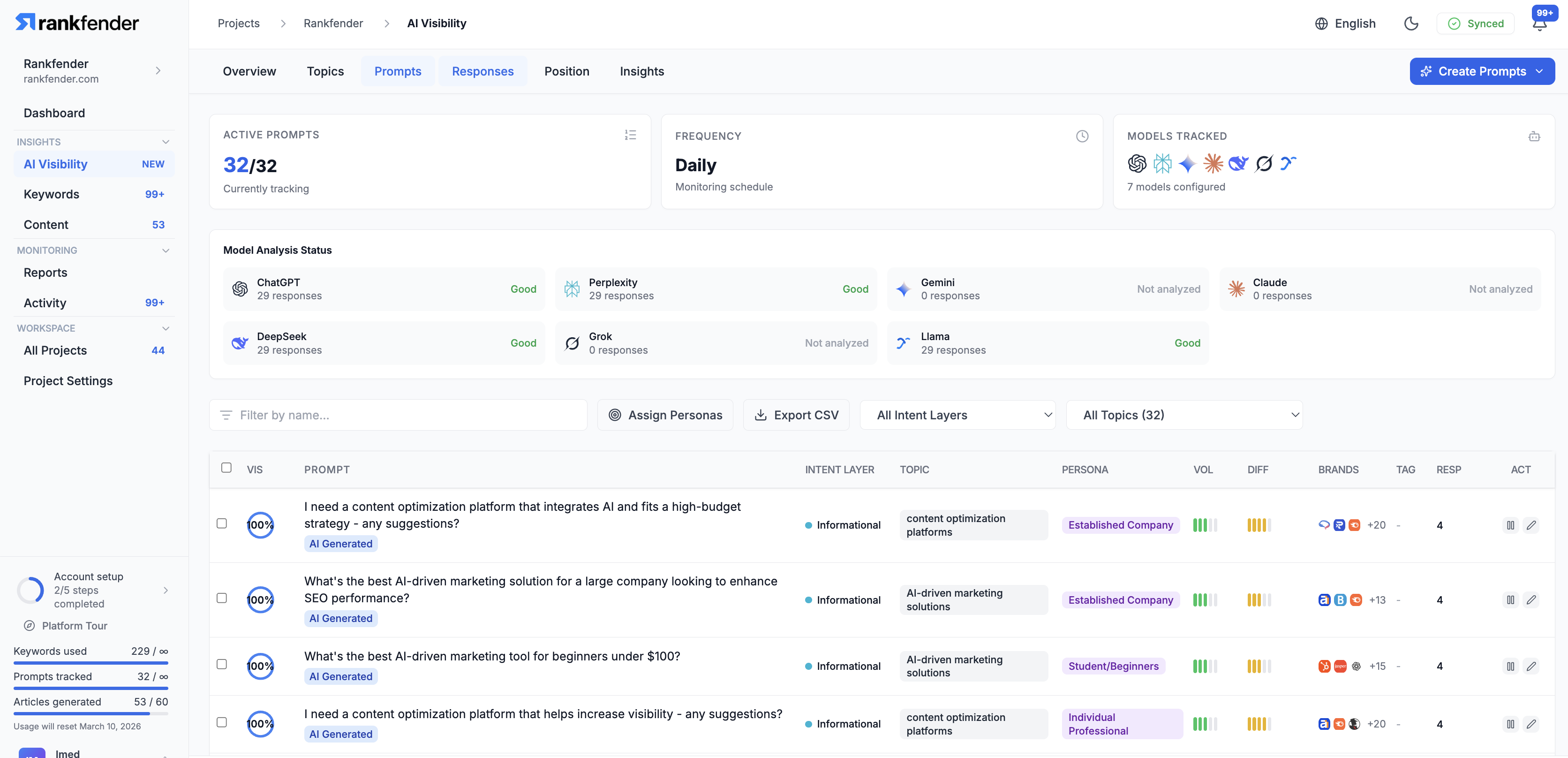 Rankfender - Screenshot 2 showing product features and functionality