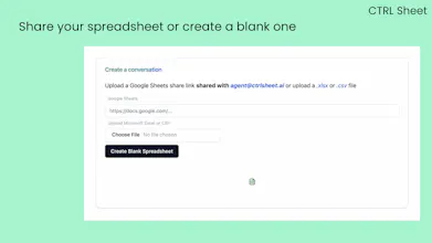 CTRL Sheet gallery image