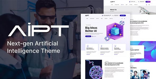 AIPT - AI WordPress 테마 - 차세대 인공 지능 WordPress 테마 미디어 1