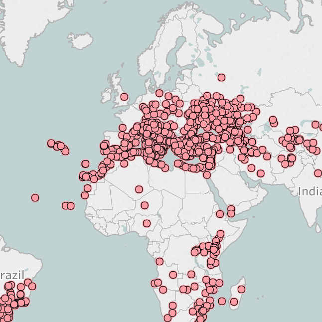 The best places to visit on any given week based on weather