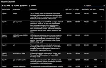 LLM Model Explorer & Recommender gallery image