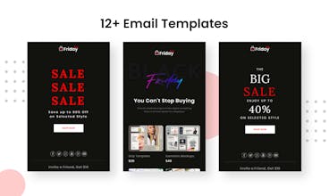 Free Black Friday Email Templates gallery image