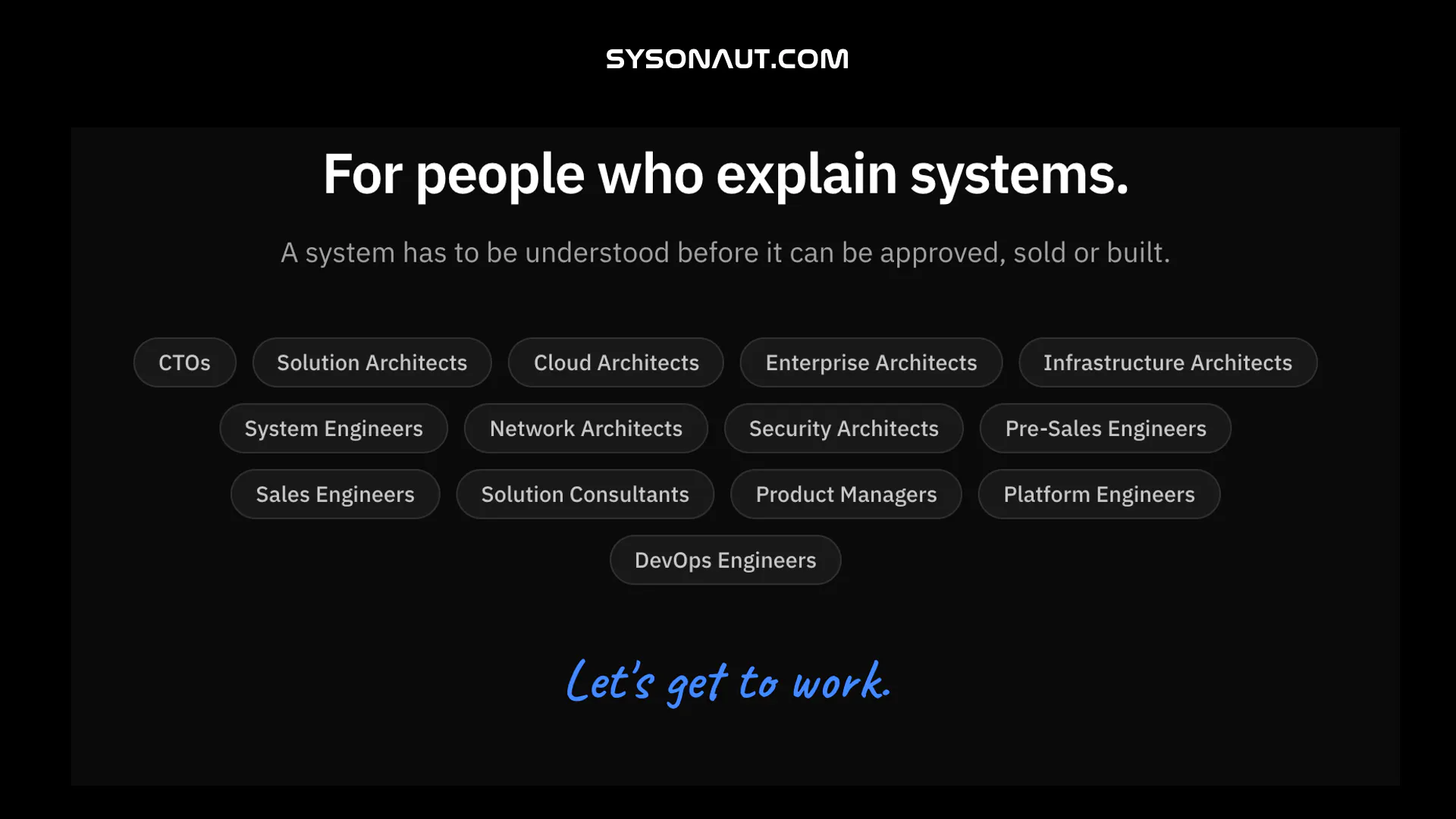 Sysonaut gallery image