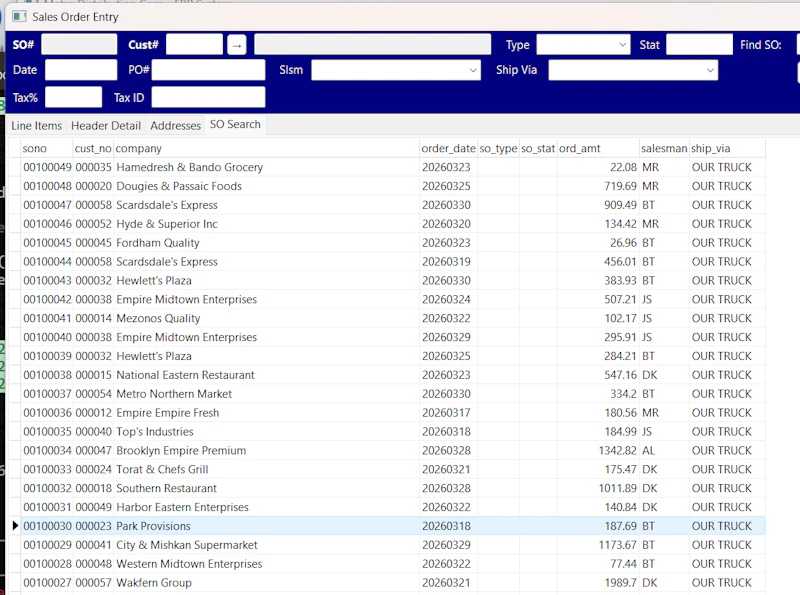 Ask the Ledger - ERP for Distributors screenshot 2