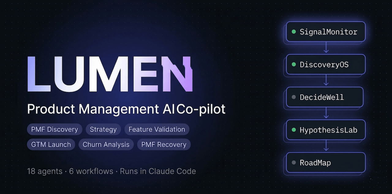 Lumen — Run PM Workflows with AI Agents gallery image