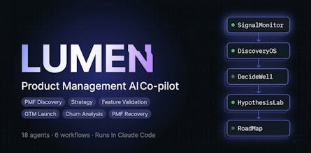 Lumen — Run PM Workflows with AI Agents gallery image