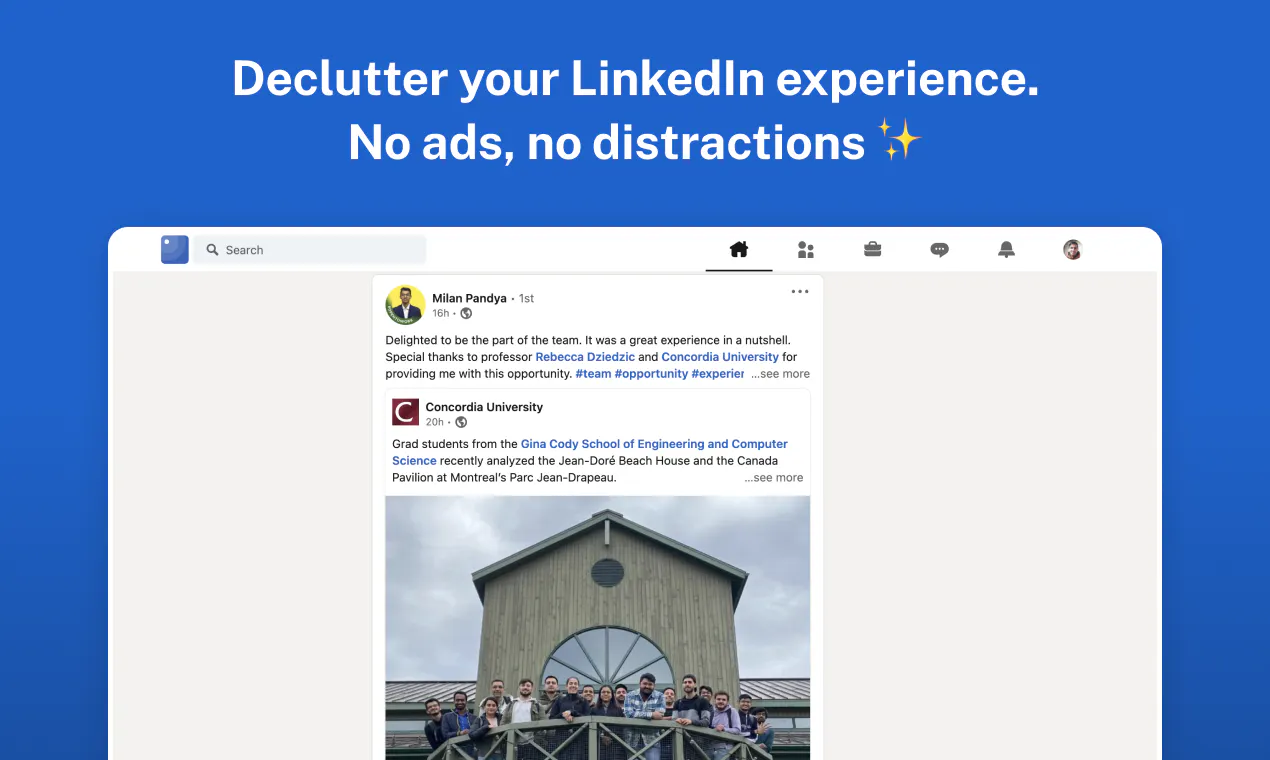 Minimal Theme for LinkedIn: Clean up LinkedIn clutter & remove ads in ...