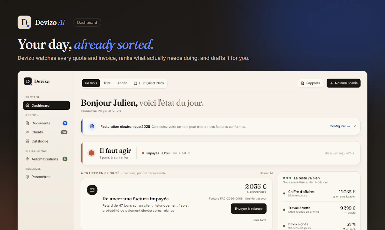 Devizo screenshot 2