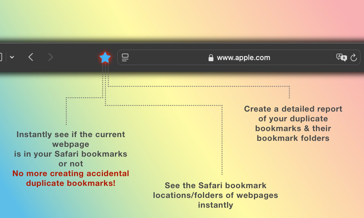 Bookmarks Star for Safari gallery image