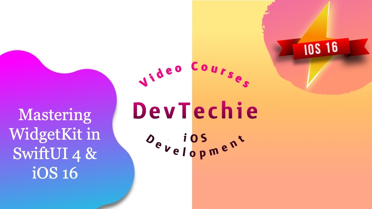 स्विफ्टुई 4, iOS 16 में विजेटकिट मास्टिंग - विजेटकिट, लाइव गतिविधि और गतिशील द्वीप के बारे में सभी जानें मीडिया 1