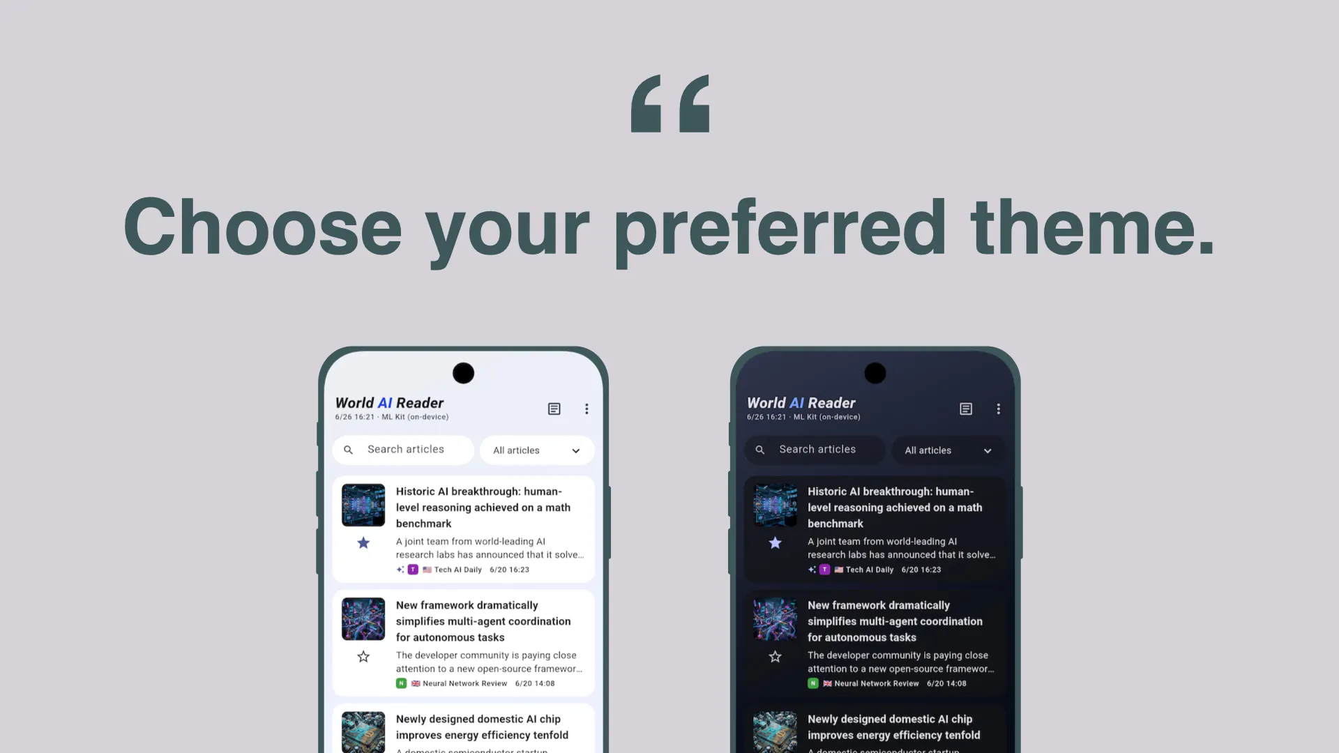World AI Reader gallery image