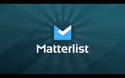 Matterlist media 1