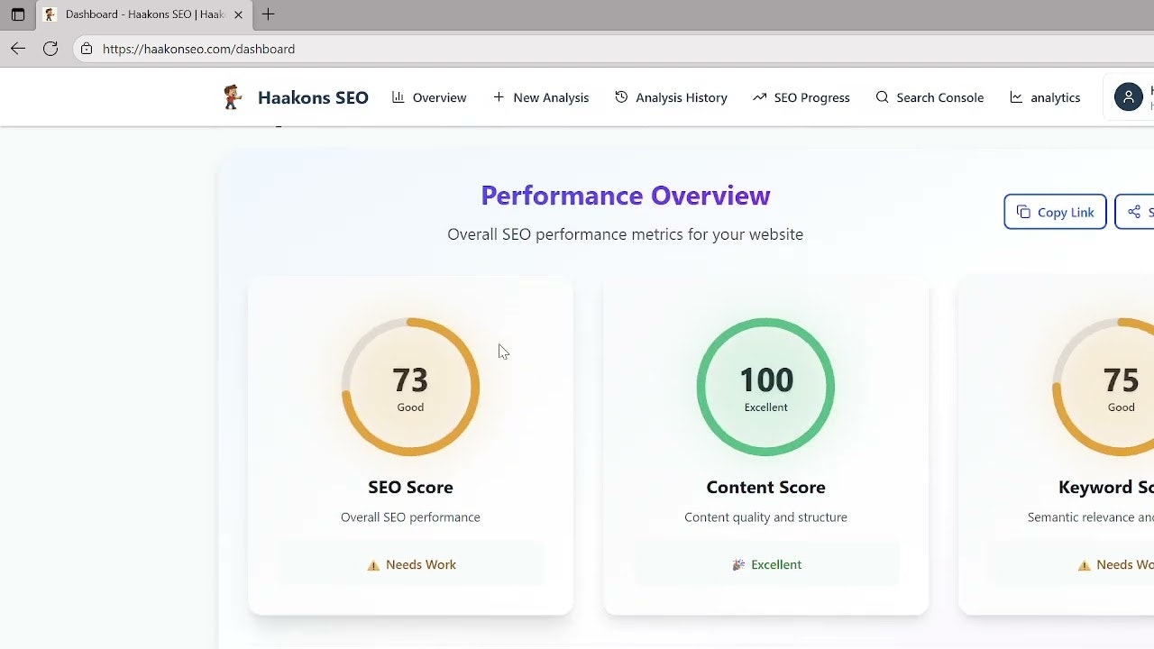 Haakon's SEO gallery image