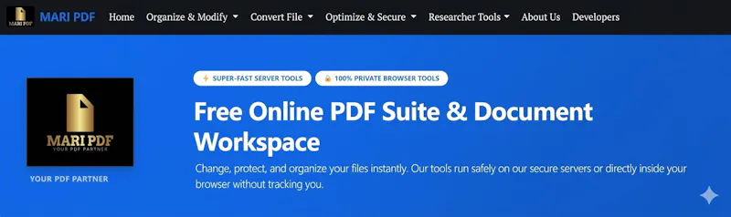 MariPDF screenshot 1