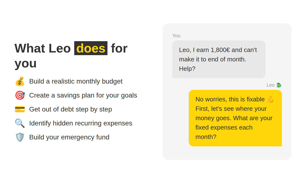 Billfy. Tu coach financiero por WhatsApp gallery image