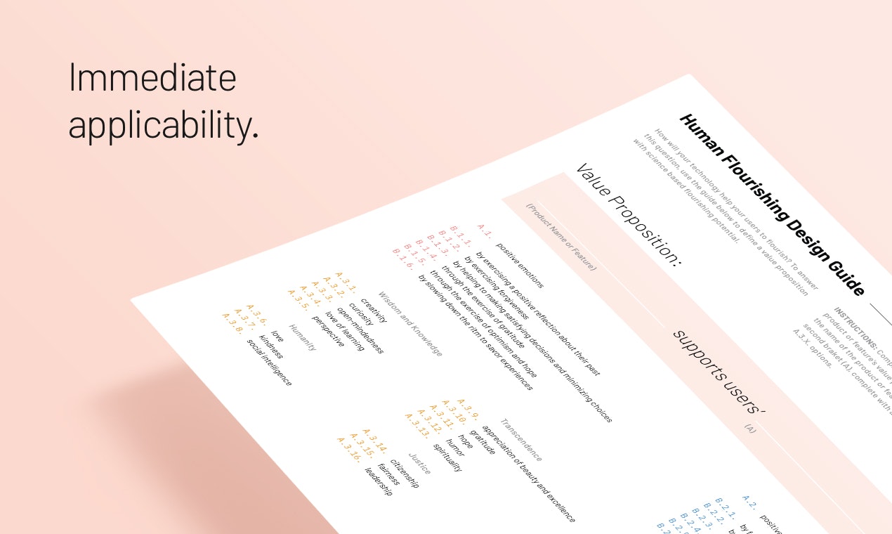 Human Flourishing Design Guide gallery image