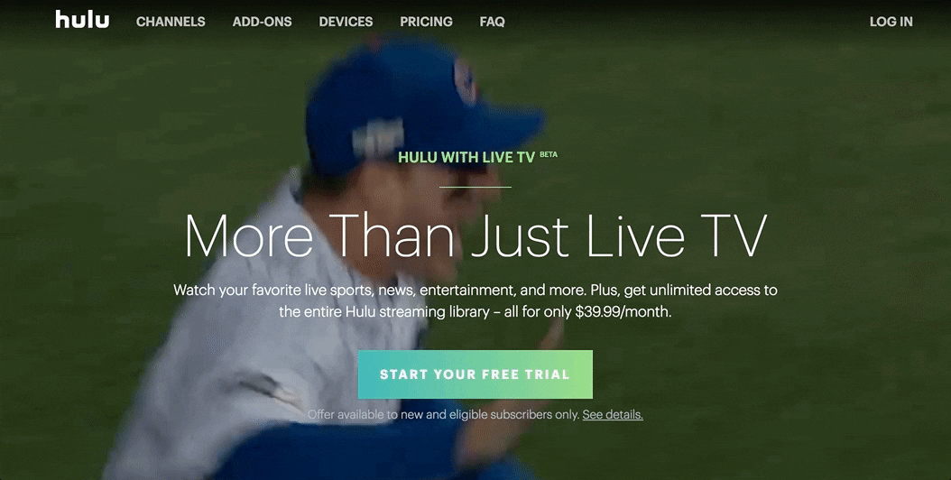 Hulu - THE LANDING PAGE EXPERIENCE media 3