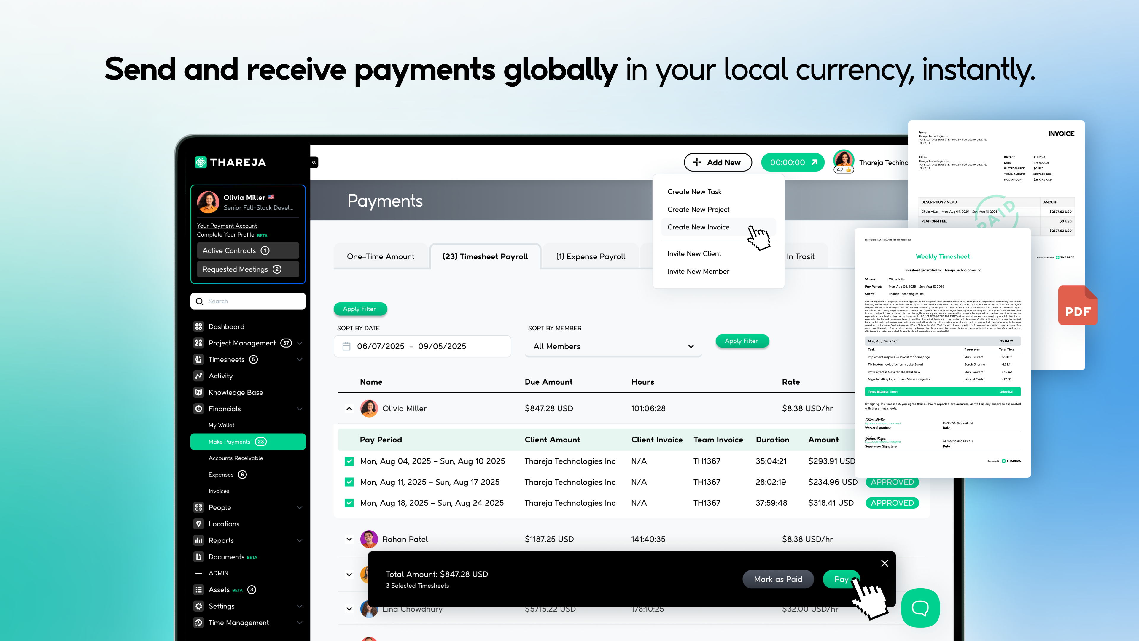 Thareja Al: Freelancer Co-pilot gallery image