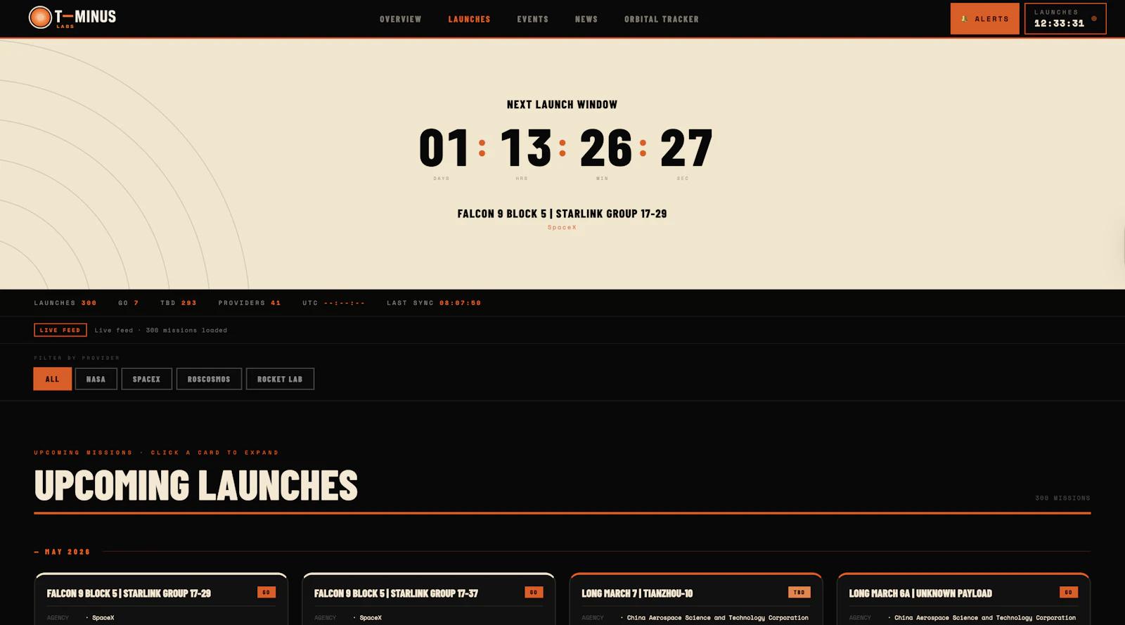 T MINUS Labs screenshot 2