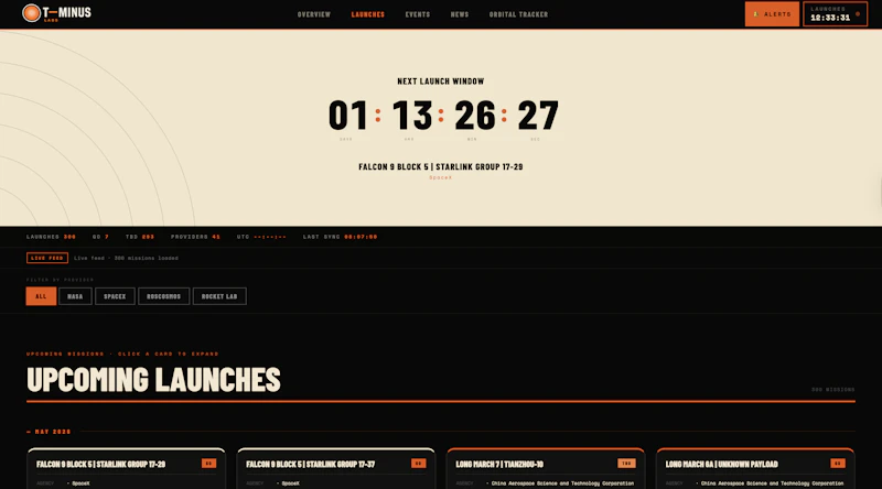 T MINUS Labs screenshot 2