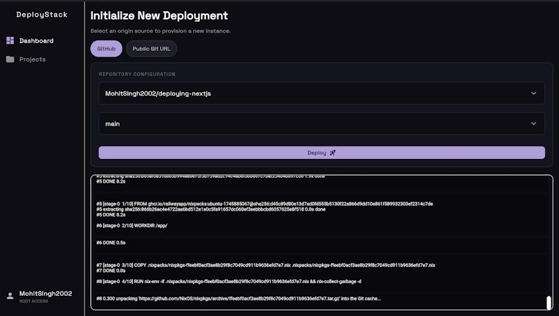 DeployStack screenshot 4