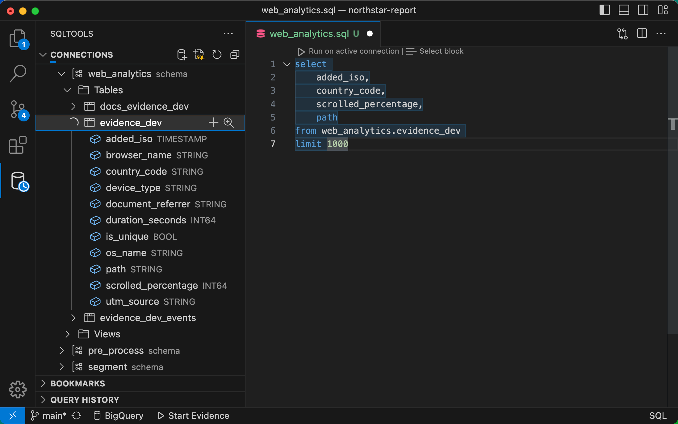 BigQuery Sqltools - 查询和探索Vscode的BigQuery媒体3