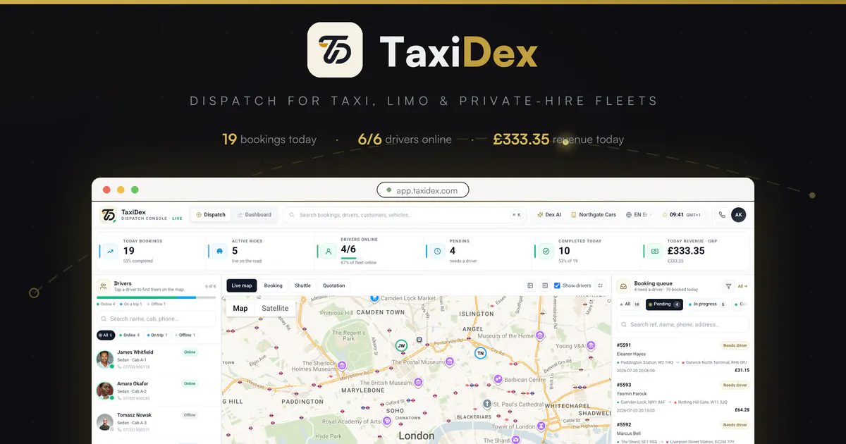 TaxiDex gallery image