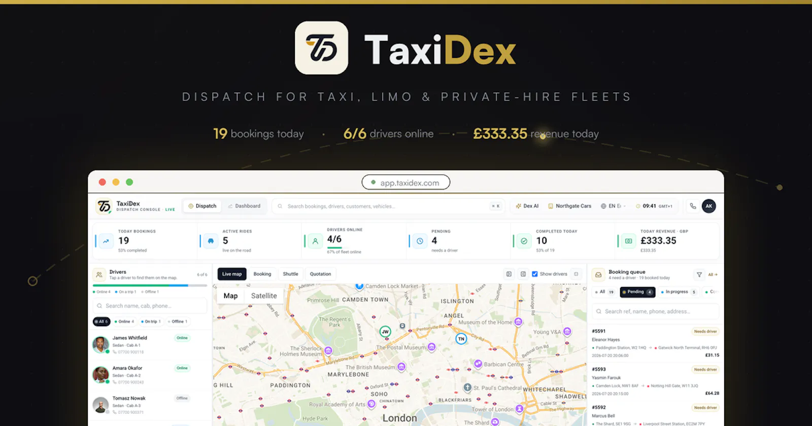 TaxiDex screenshot 2