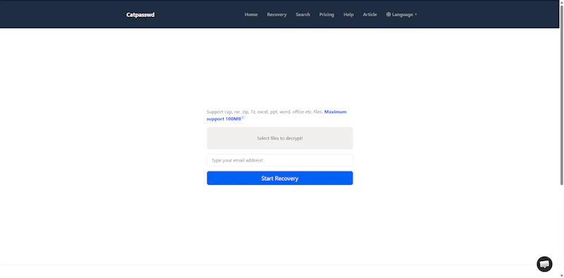 Catpasswd screenshot 2