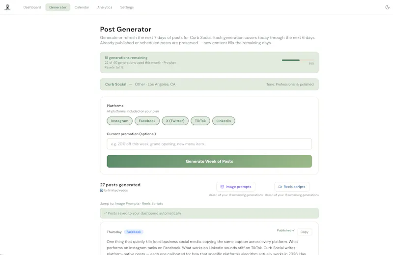 Curb Social screenshot 4