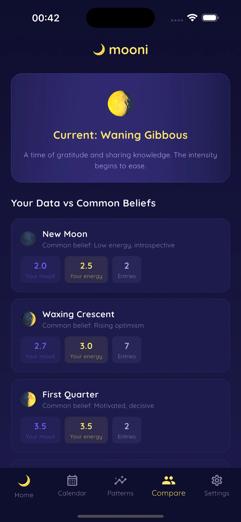 Mooni screenshot 3