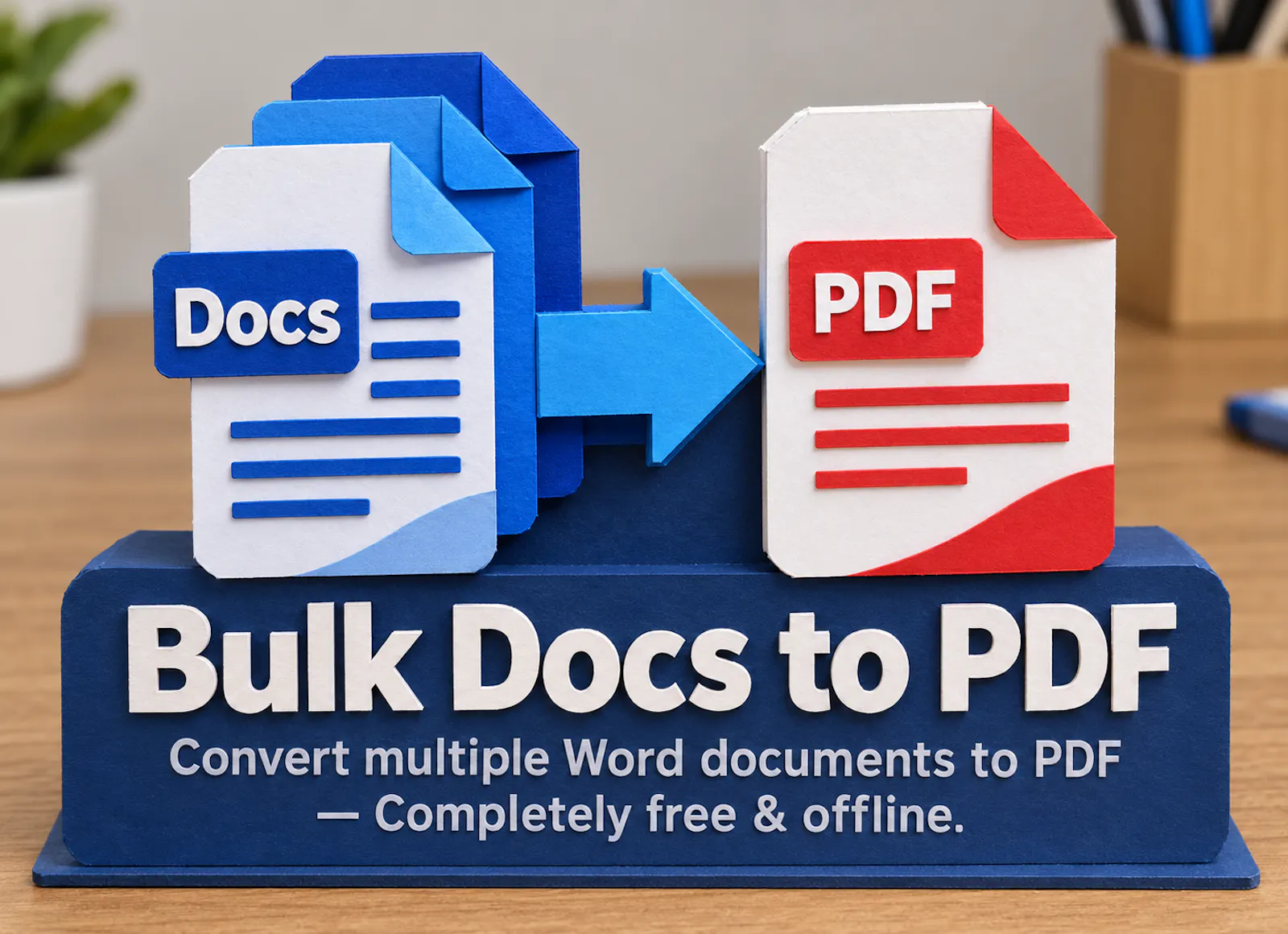 Bulk Docs to Pdf screenshot 1