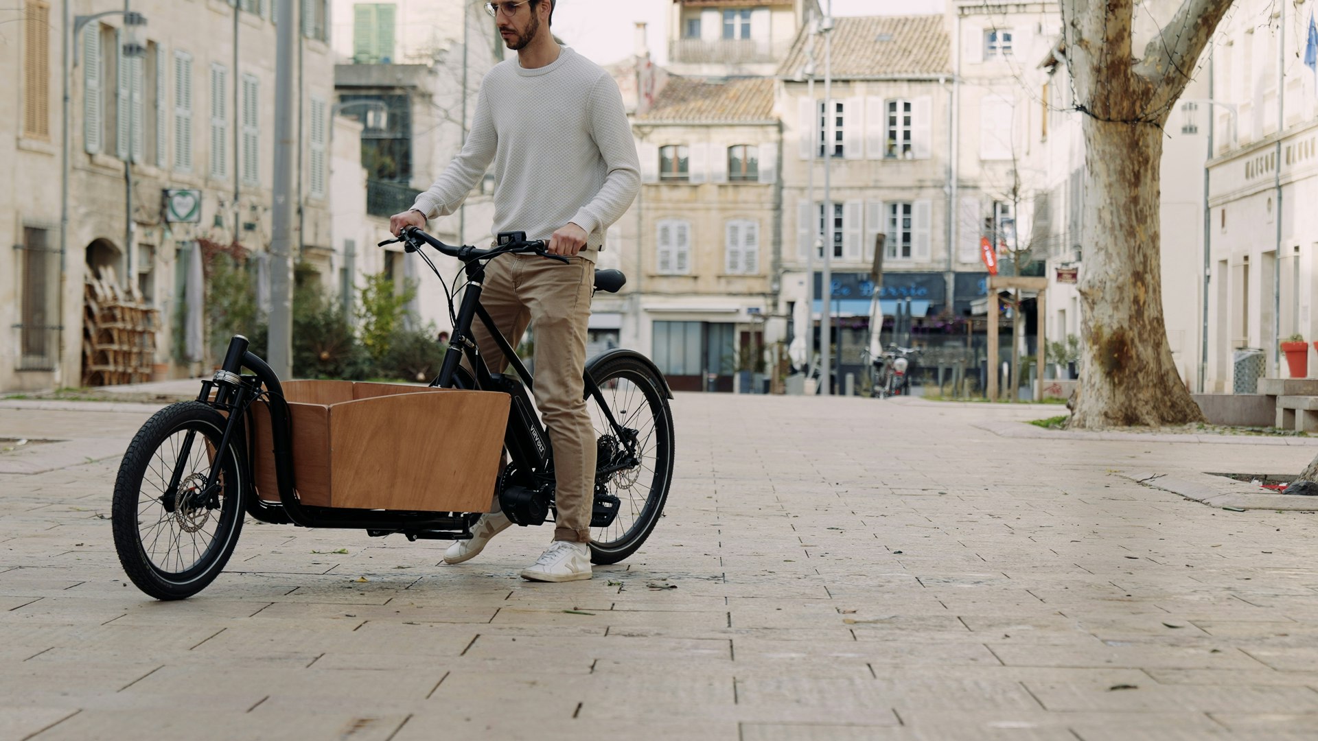 Bicicleta transformable - Bicicleta de carga modular, práctica, compacta y fácil de conducir media 10