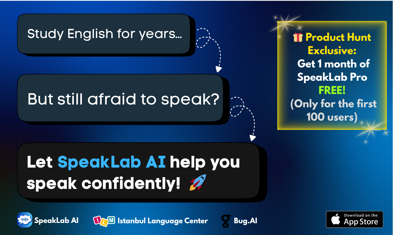 SpeakLab AI — Your AI Speaking Tutor gallery image