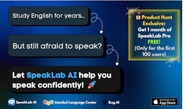 SpeakLab AI — Your AI Speaking Tutor gallery image