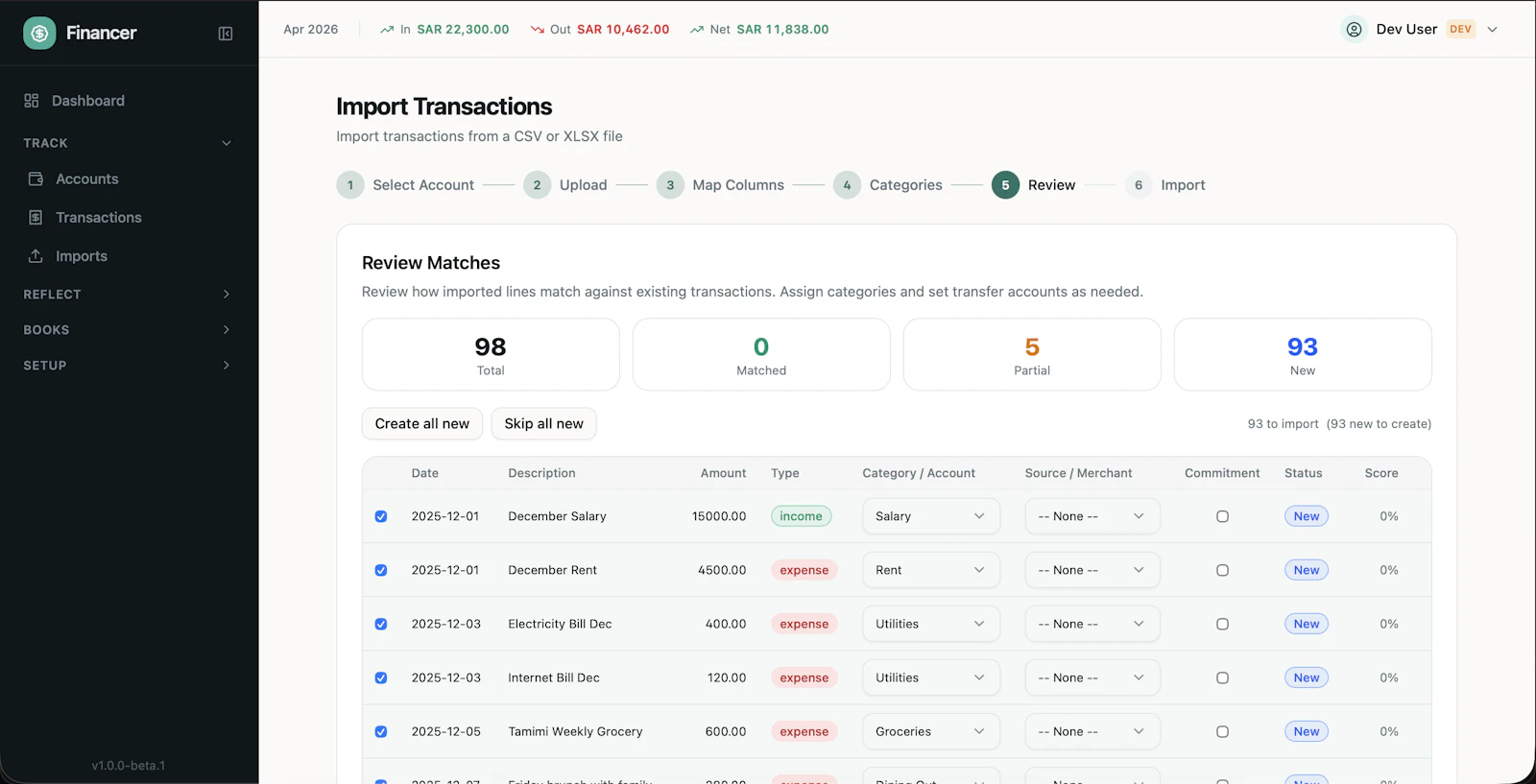 Financer screenshot 6