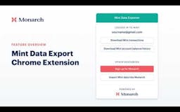 Mint Data Exporter by Monarch Money media 1