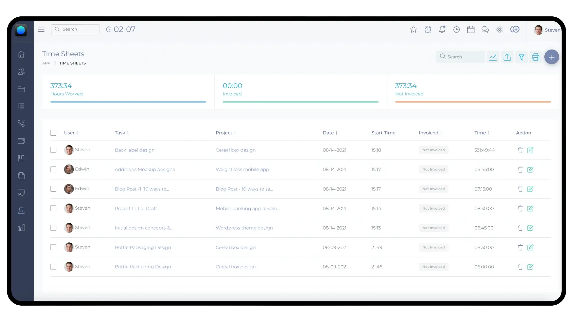 Baseqore - The All-In-One App to Manage Clients, Projects & Payments media 2