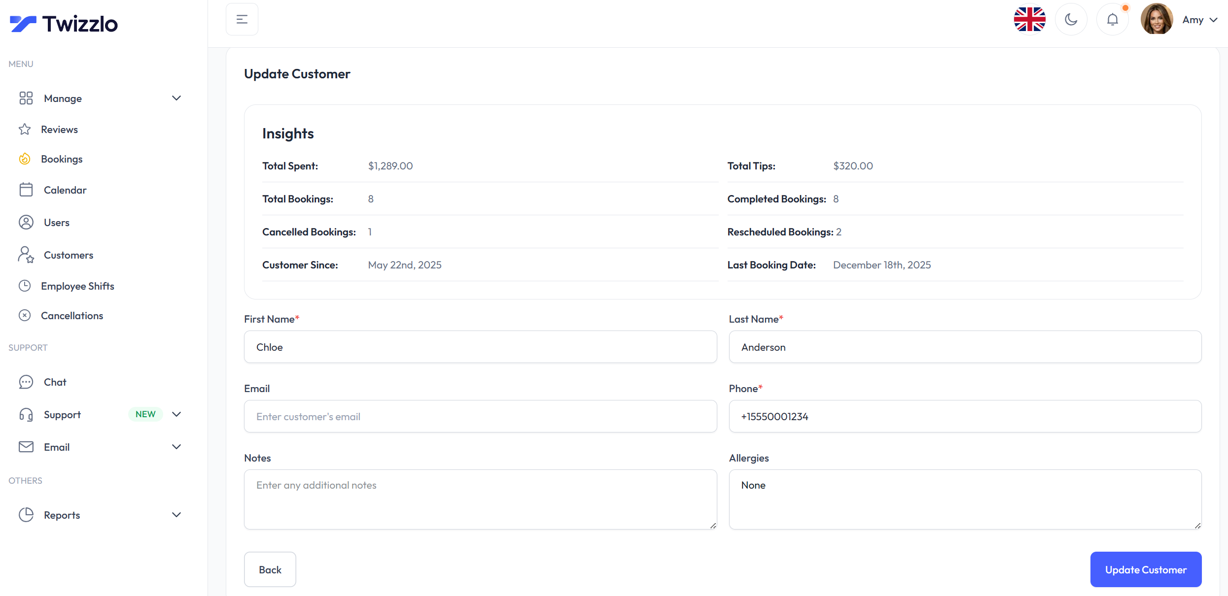 Twizzlo - Screenshot 2 showing product features and functionality