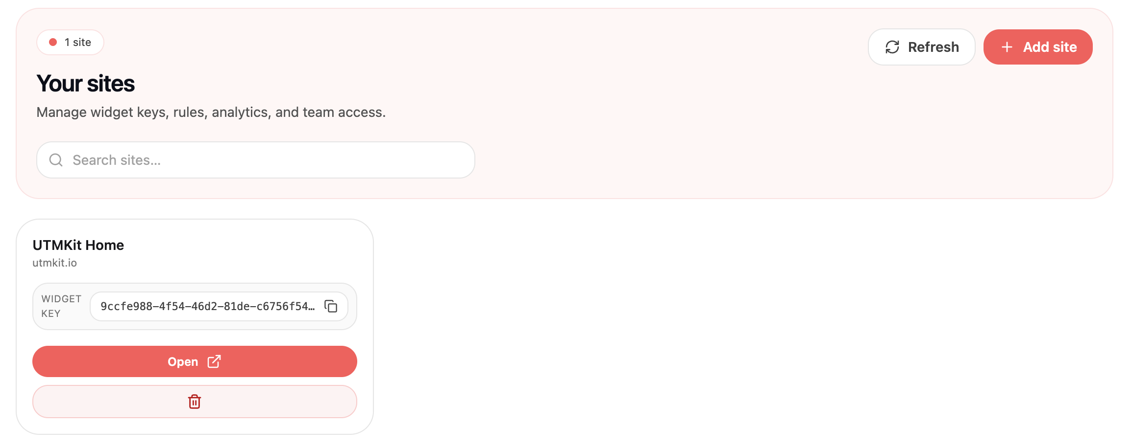 UTMKit - Screenshot 3 showing product features and functionality