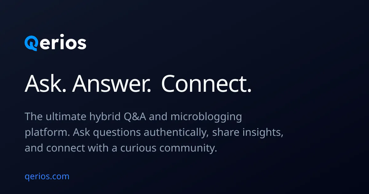 Qerios 제품 배너