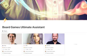Notion Board Games Ultimate Assistant gallery image