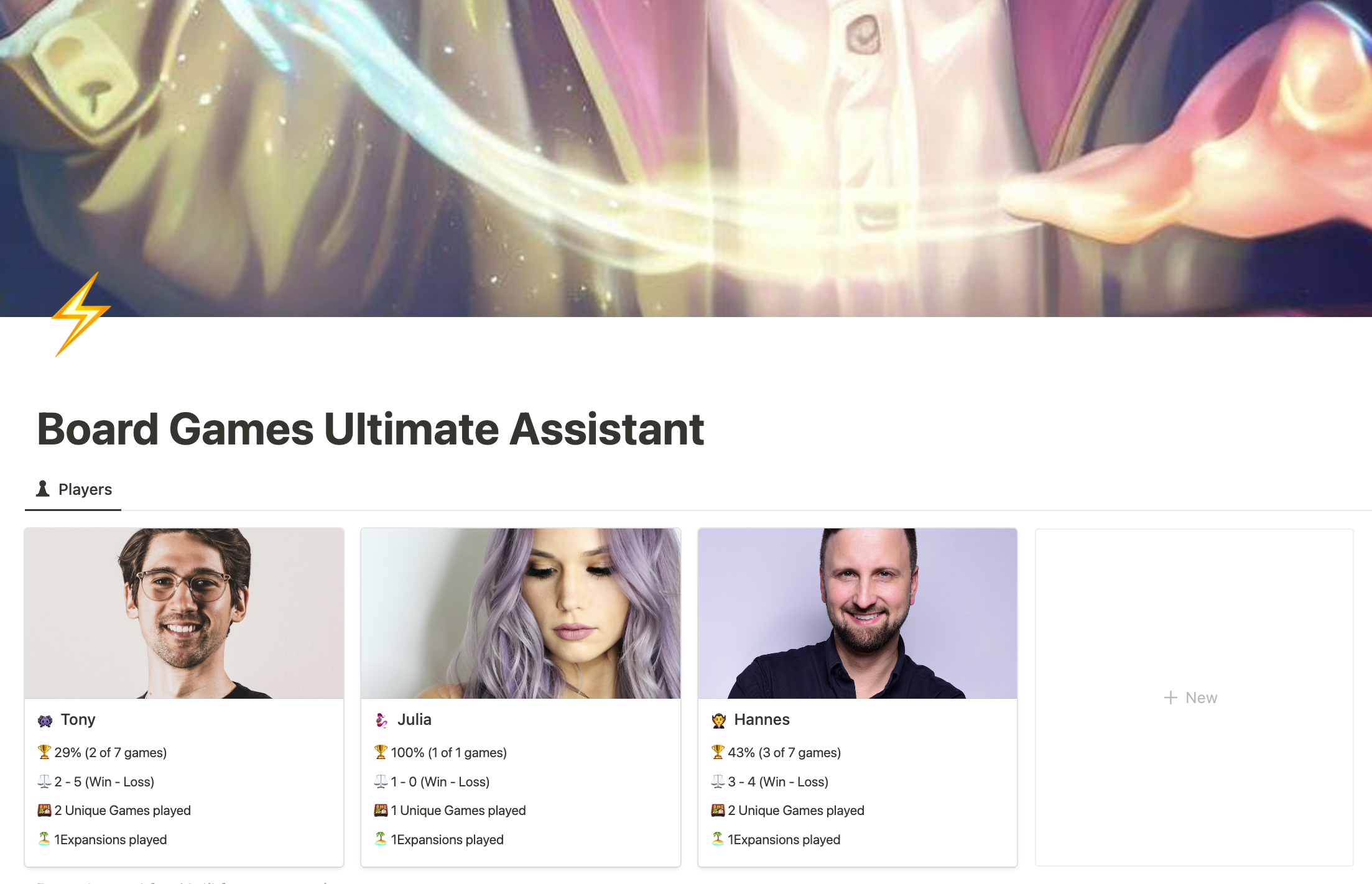Assistente Ultimate di Notion Board Games media 2