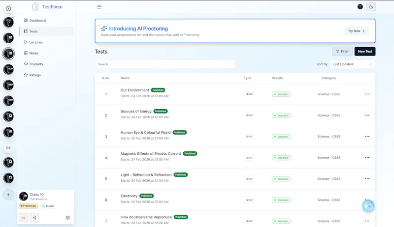 TestForce Teacher screenshot 5